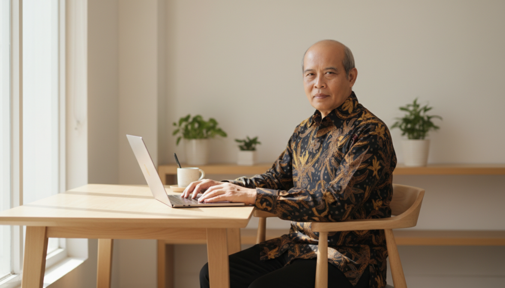 Bekerja dengan ritme tenang dan kesadaran