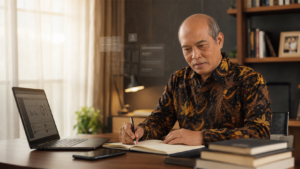 Belajar setelah pensiun dengan rasa ingin tahu di dunia digital